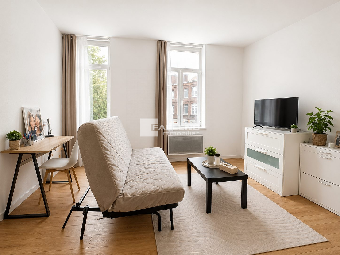 Appartement 1 pièce 26 m² · à Lille · 26,2 m² · 95 000 €