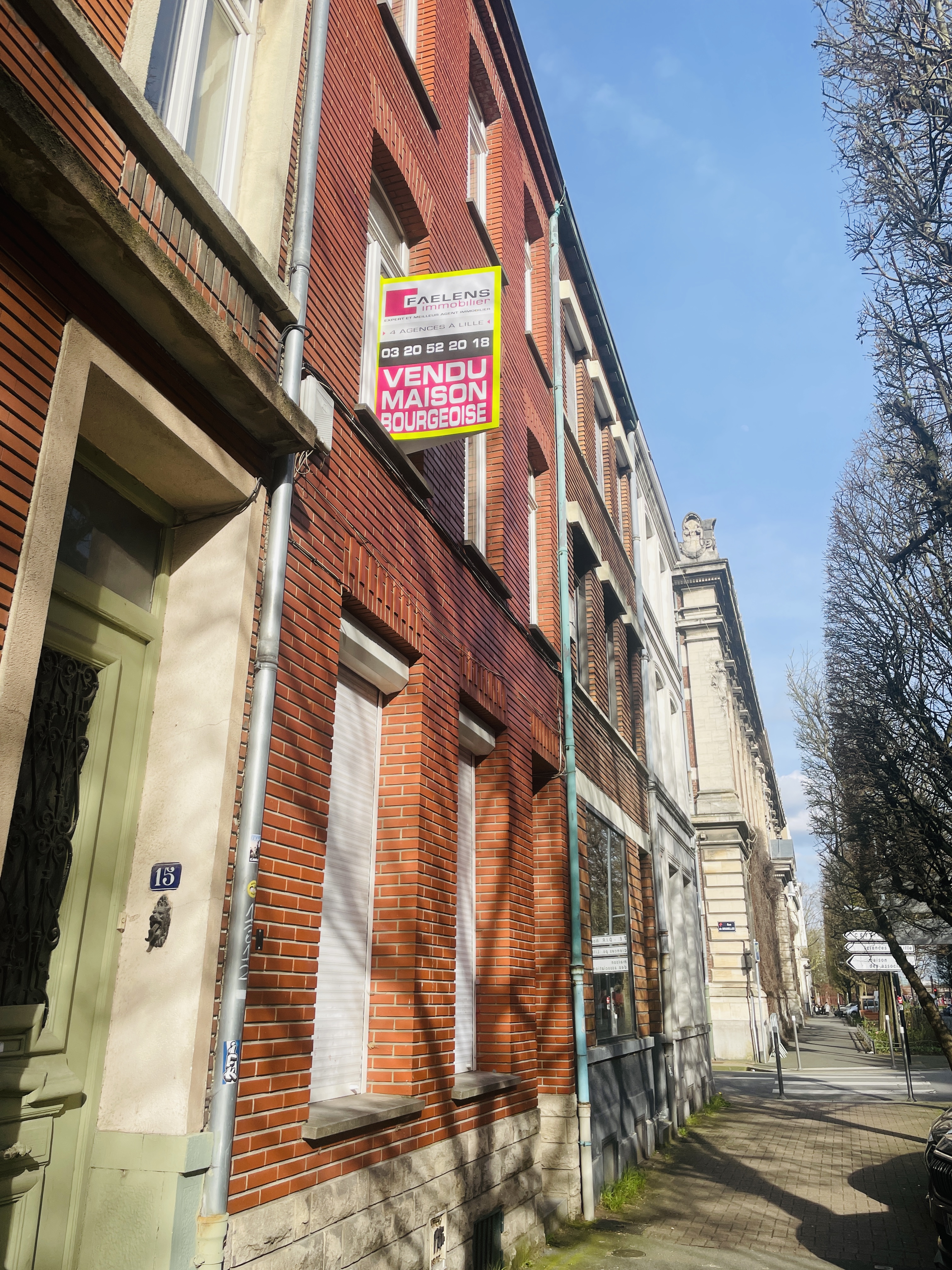 Bien immobilier vendu